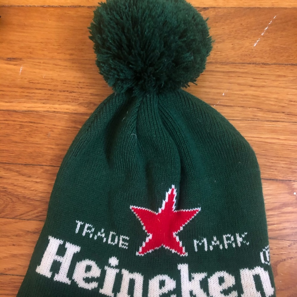 Heineken pom pom hat